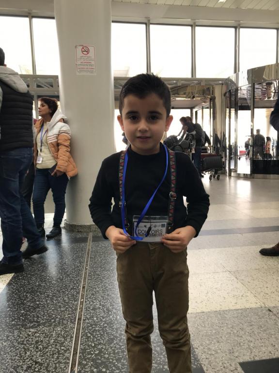 Arrivée de 17 nouveaux réfugiés syriens et irakiens en provenance du Liban