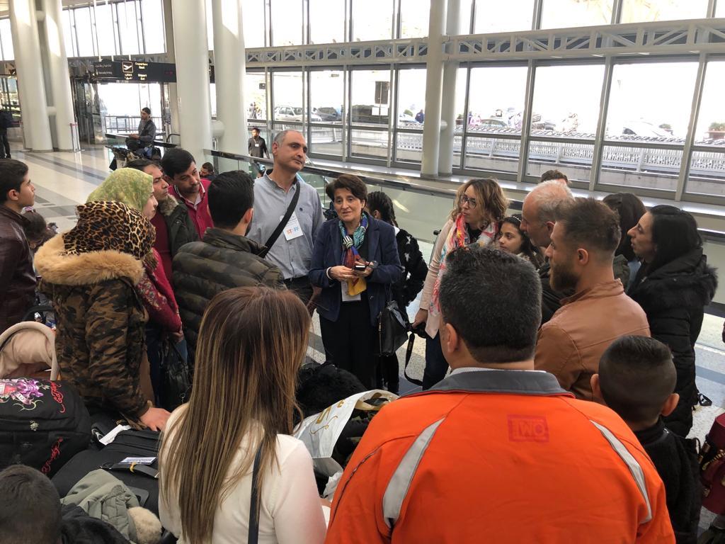 Arrivée ce soir à Paris de 24 nouveaux réfugiés syriens en provenance du Liban